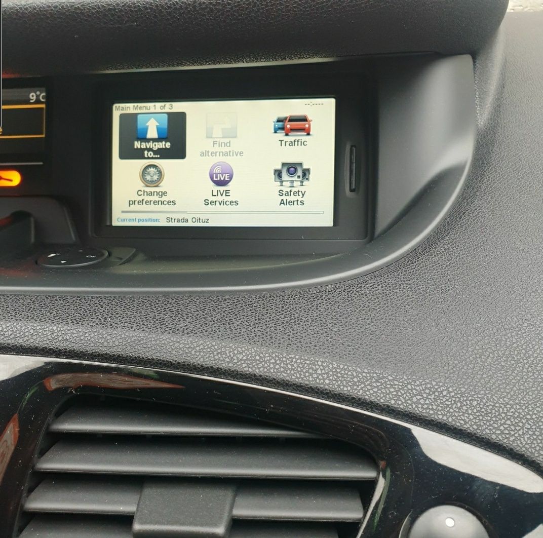Sd Card Renault Megane,Clio,Scenic,Laguna,Espace,TomTom Live Vers 11.2