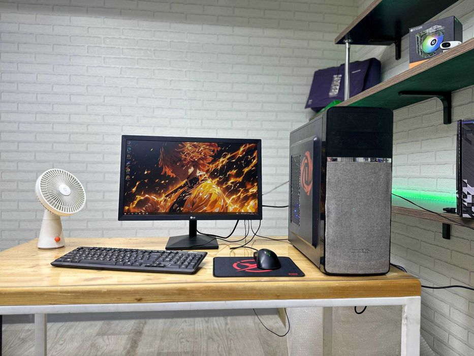 Игровой компьютер в полном комплекте в рассрочку город Алматы