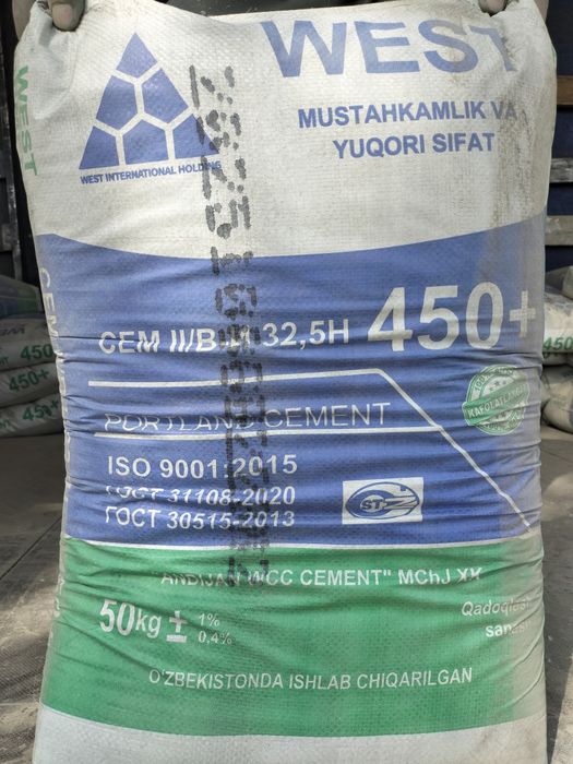 Цемент West M450 Sement Sifat100%