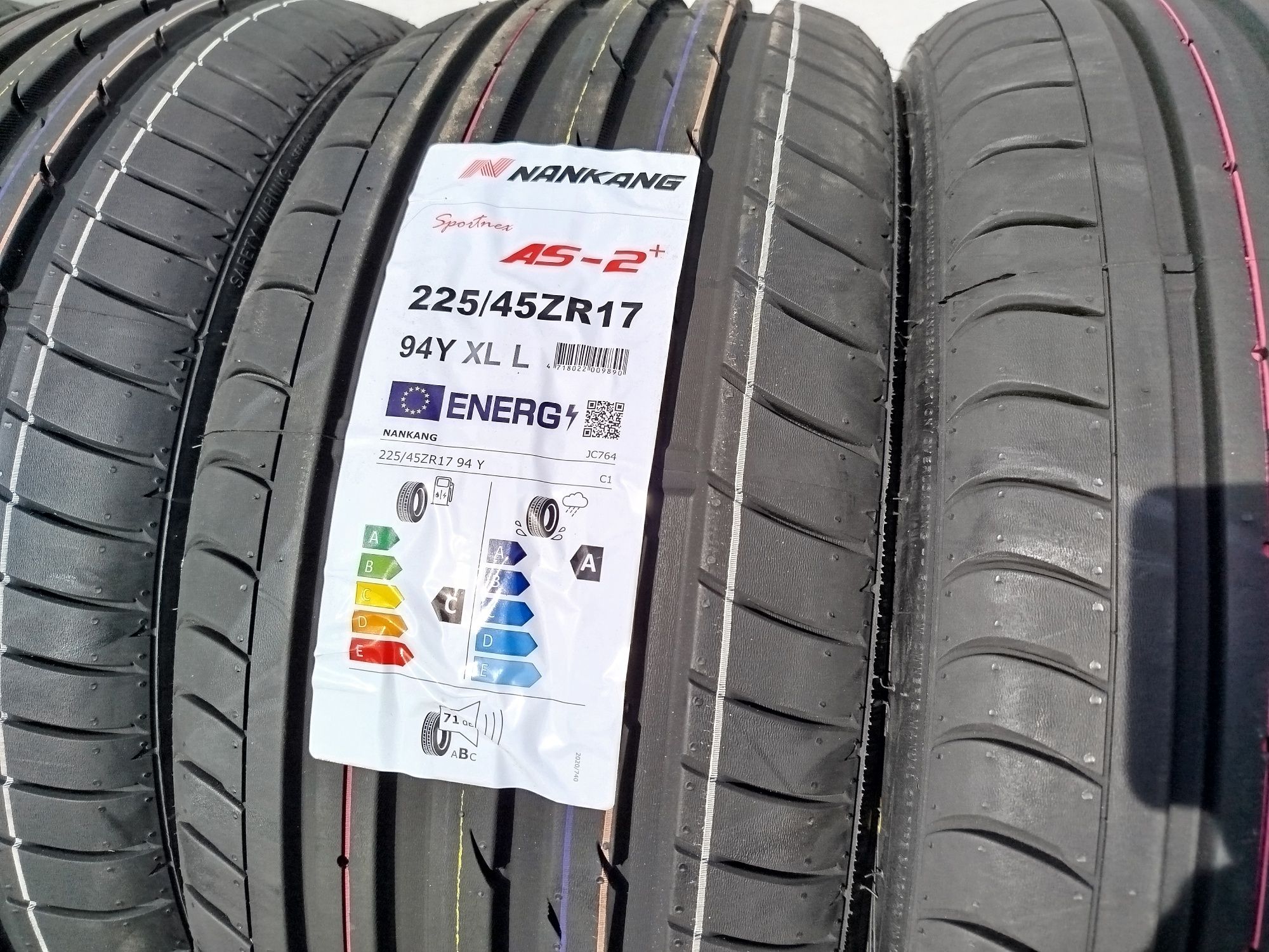 225/45/17 Нанканг ДОТ 2024 г - Чисто Нови