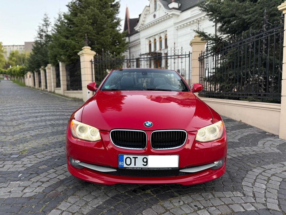 Bmw 320 Cabrio - CULOARE RAR PT RO - 184CP - Rosu MTL - Inmatr. AZI
