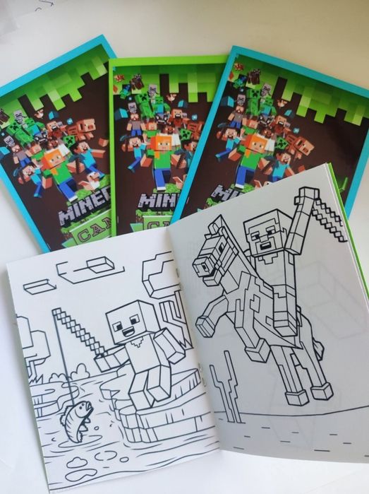 Персонализирани мини книжки за оцветяване в комплект с моливчета