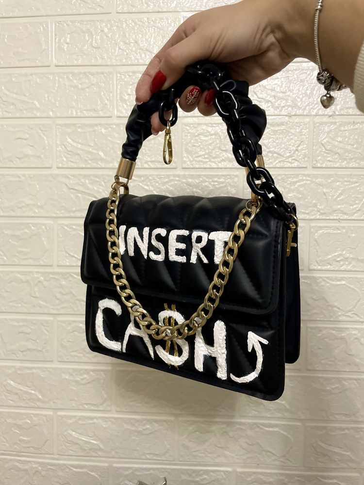 Handcrafted Дамска чанта Insert Cash