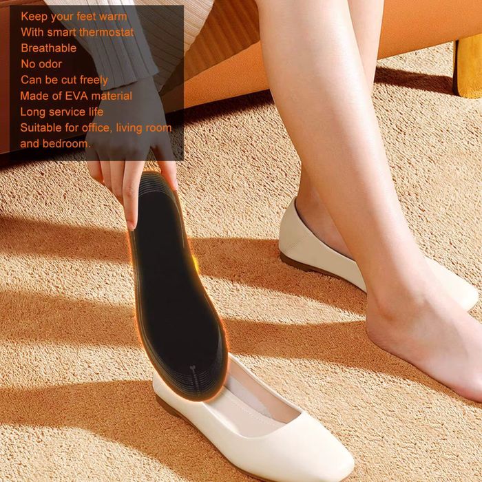 Зимний подогреваемый ножной коврик