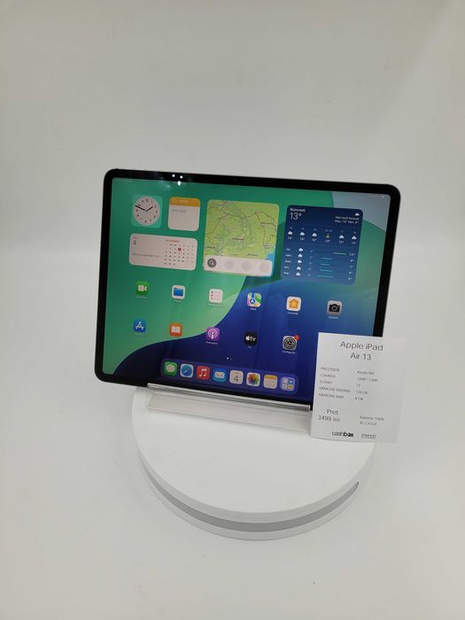 Ipad Air 13-inch M3 128Gb Garantie 24 Luni CashBox