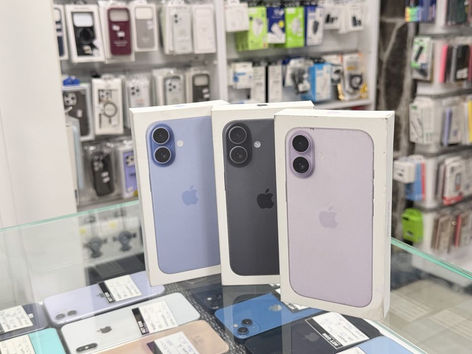 Apple iPhone 17 256GB Black & Blue & levendar