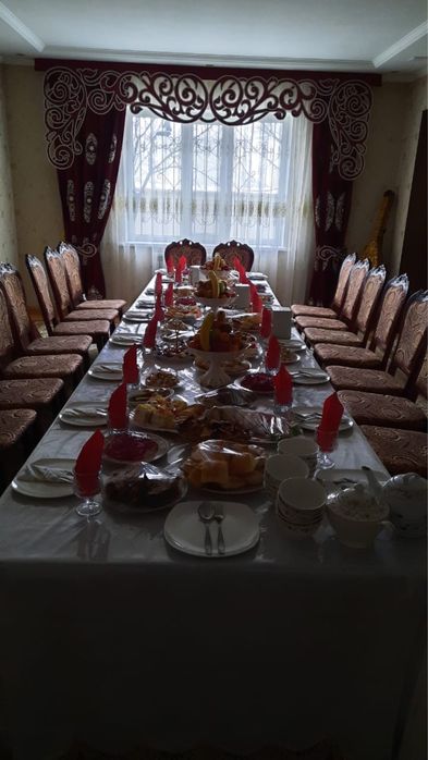Штор и тюль 2 пар, для зала