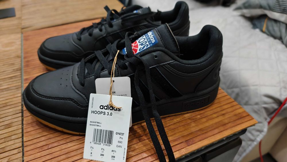 Adidas Hoops 3.0 Черни 41 1/3 26 см стелка