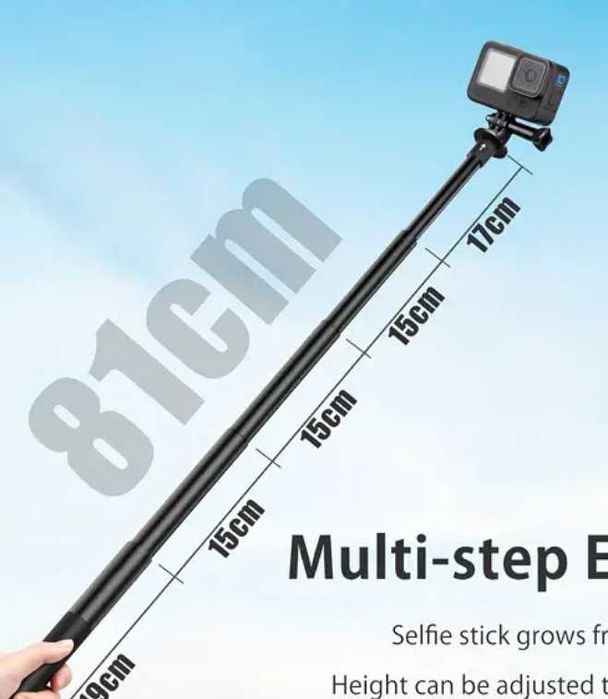 Selfie stick Go Pro (aluminiu) NOU