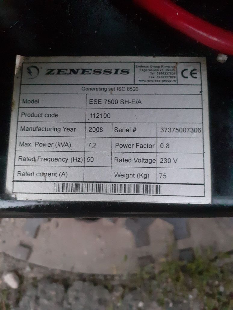 Vand Generator HONDA cu automatizare