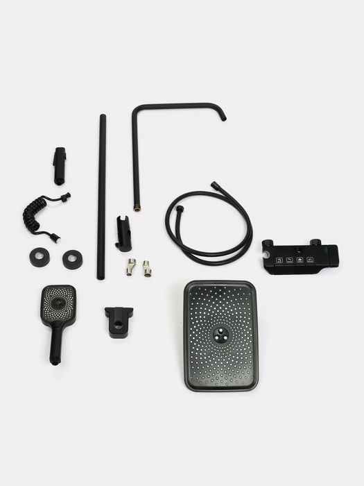 Smesitel Душевая система с индикатором температуры и смесителем

Mat q