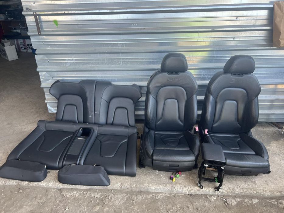 Кожен салон за Audi A5 8T Cabrio Кабрио обдухване ел подгрев н 877