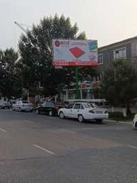 Bilbordlarda reklama  Qarshida/ Реклама на билбордах  Қарши