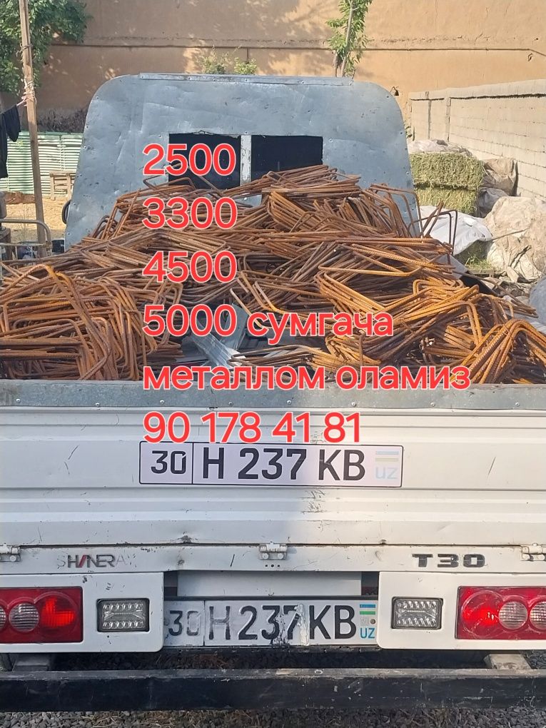 Maklatura plasmassa plastik salafan metallom metallom olamiz