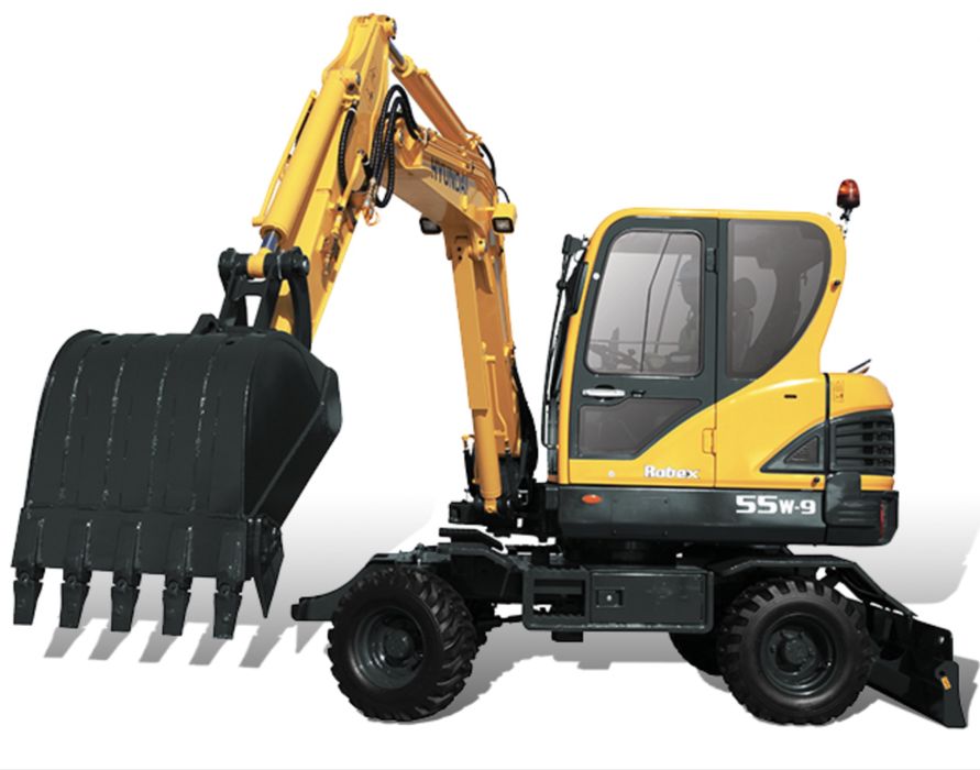Услуги мини экскаватора хундай -55W