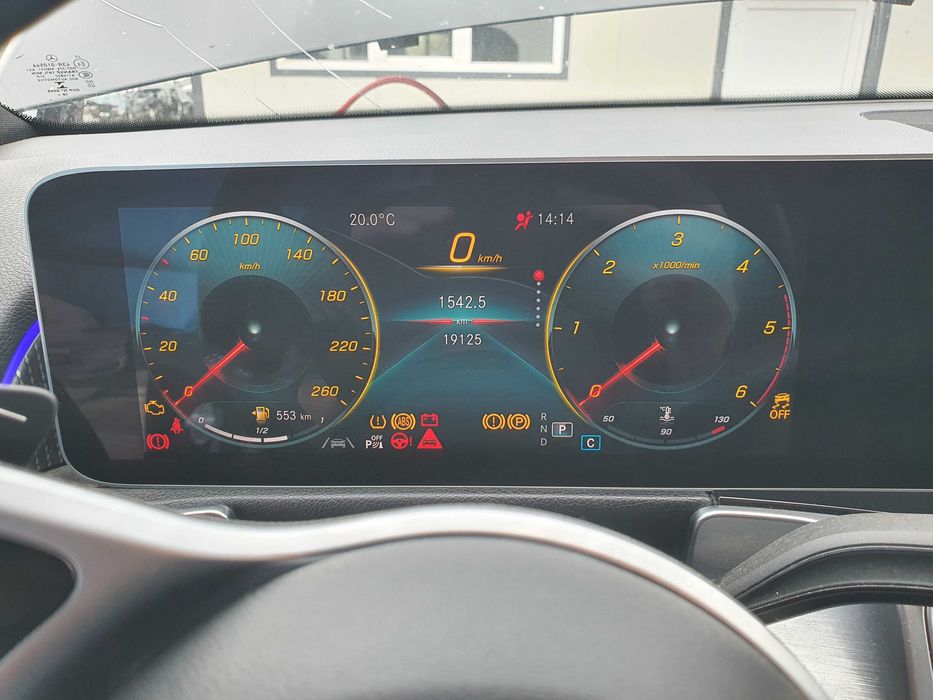 Display Mercedes GLB X247 an 2020 cod A2479007104/002