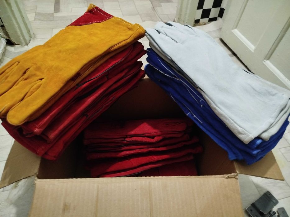 Перчатки краги сварочные