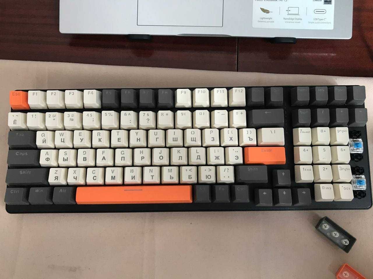 Ziyoцlang K3 Mechanical RGB Backlight Keyboard механическая клавиатура