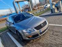 Bara fata VW Passat B6 cu grila sigla proiectoare grile centrala