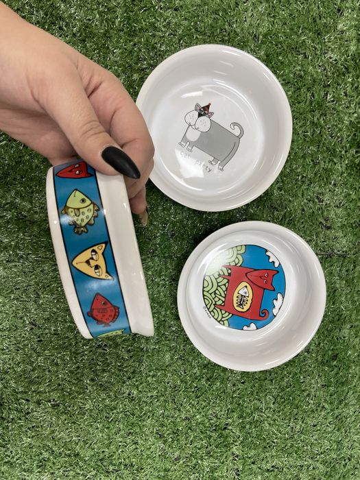 Керамические миски для кошек