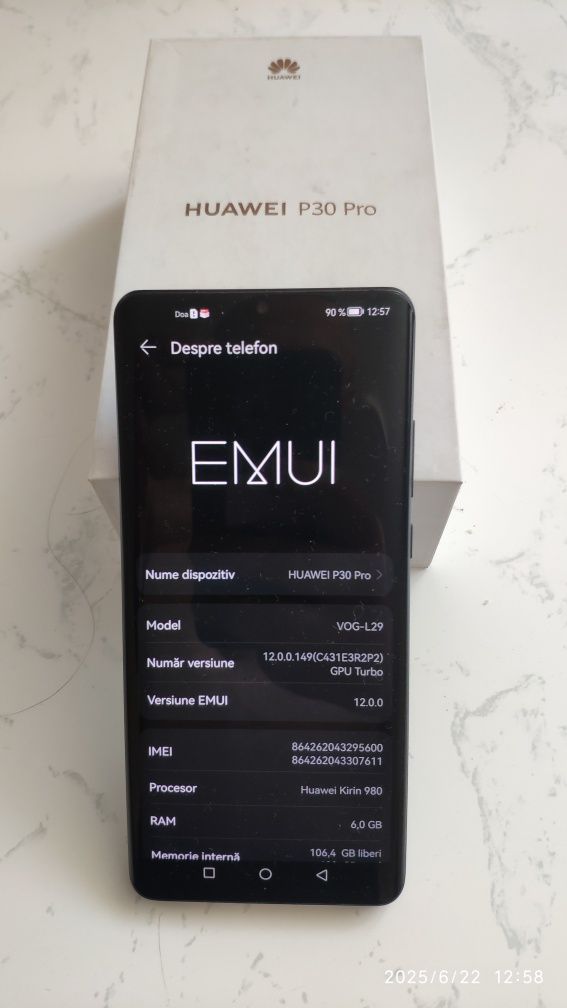 Huawei P 30 pro - impecabil full box - dual SIM - poze reale