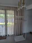 Cuier haine dressing etajera metal alb Platsa Ikea