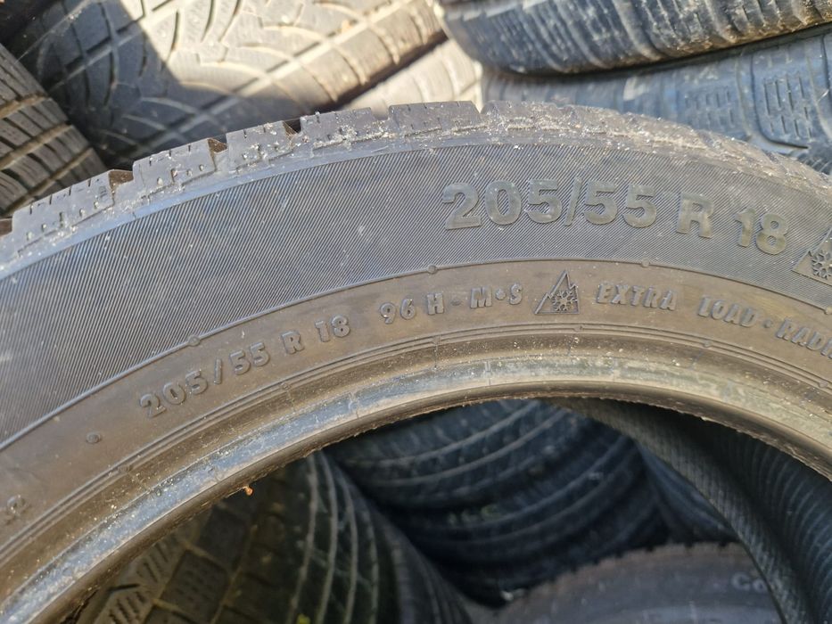 set cauciucuri 205 55 18 de iarnă,m+s