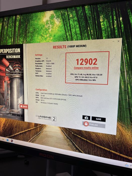 Unintate Gaming i5, GTX 1070 8Gb