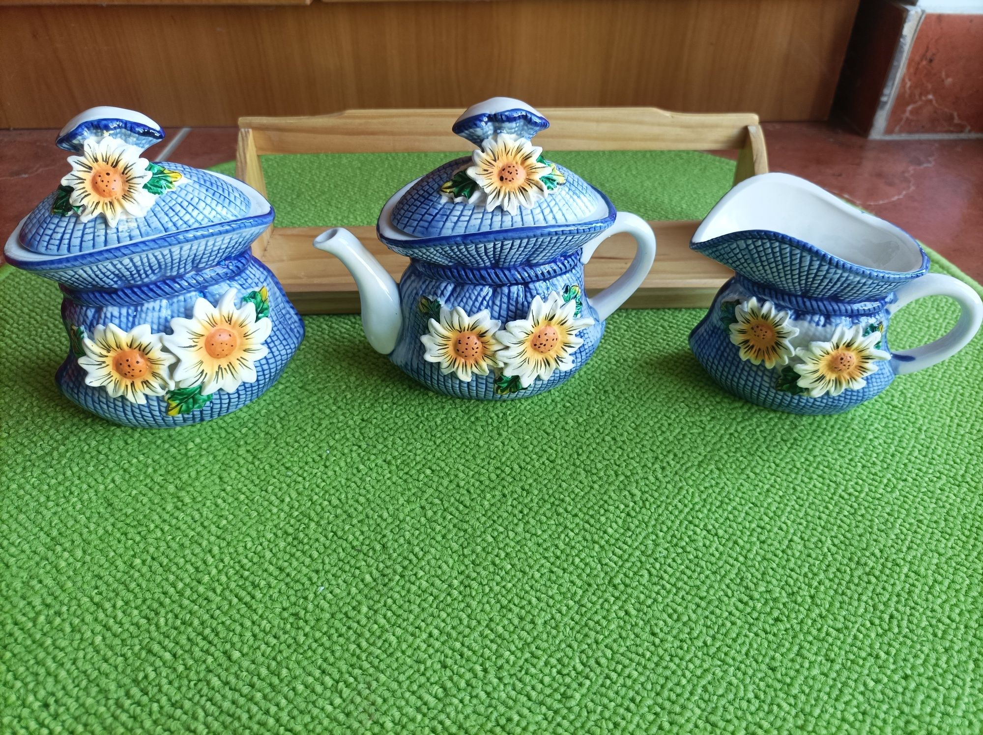 Set cafea, 3 piese, nou