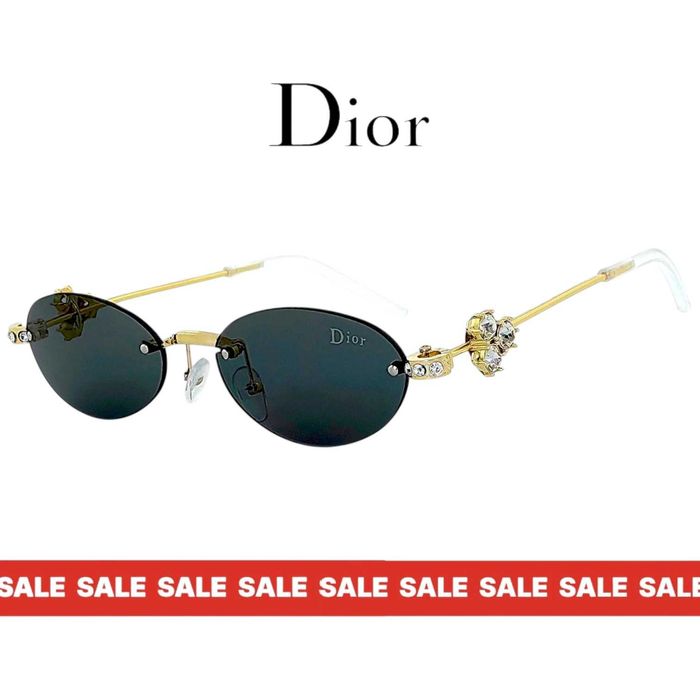 Dior Zircon 2026 Луксозни дамски слънчеви очила с Камъни - Цирконий