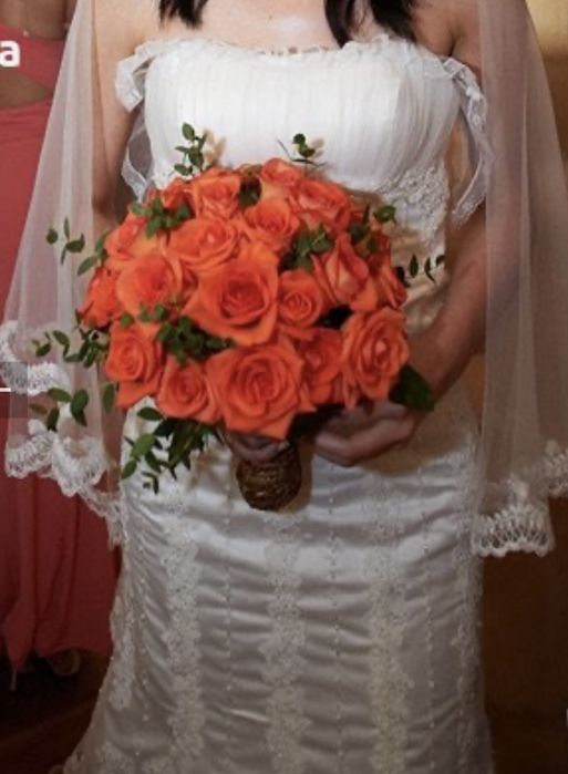 Красива булченска рокля