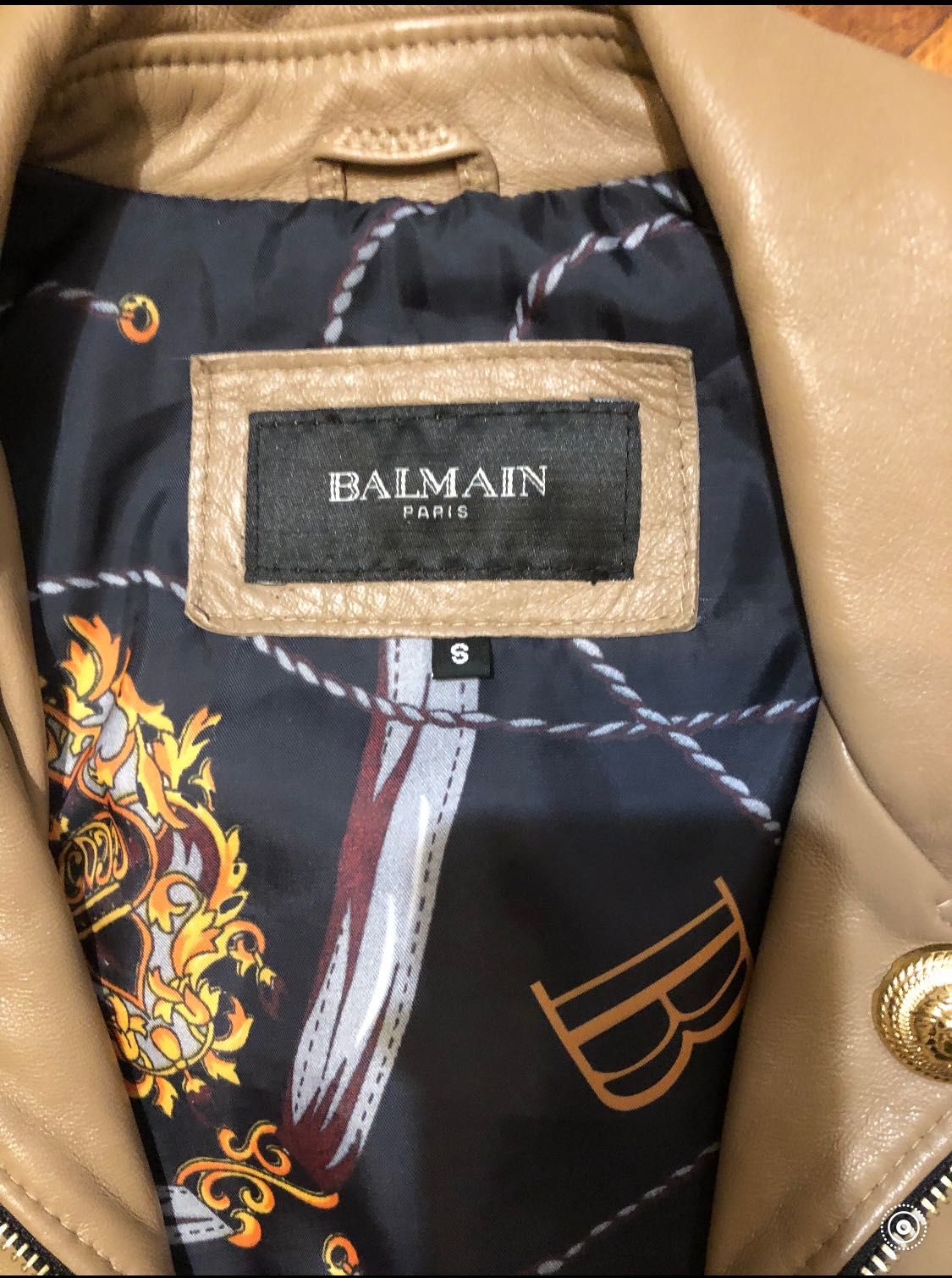 Яке естествена кожа Balmain