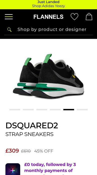 Обувки DSQUARED2 Strap Sneakers shoes