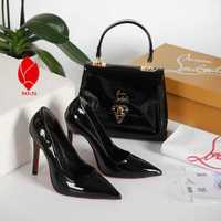 Louboutin seturi pantofi+geanta