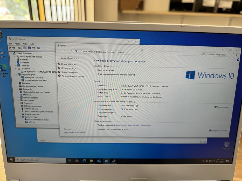 Laptop Gaming ASUS ROG Strix G15 G512LV i7-10750H 16GB/512GB/RTX 2060!