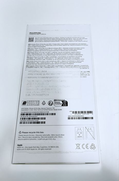 Iphone 16 Promax 1T