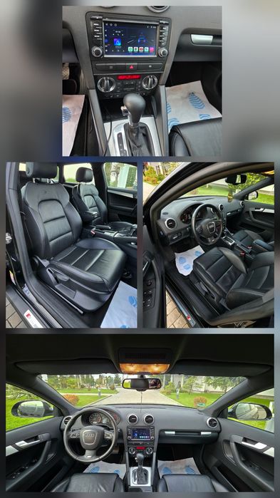 AUDI A3 # S-Line # 2009 # EURO 5#1.4 Benzina 122cp#CUTIE AUTOMATA DSG