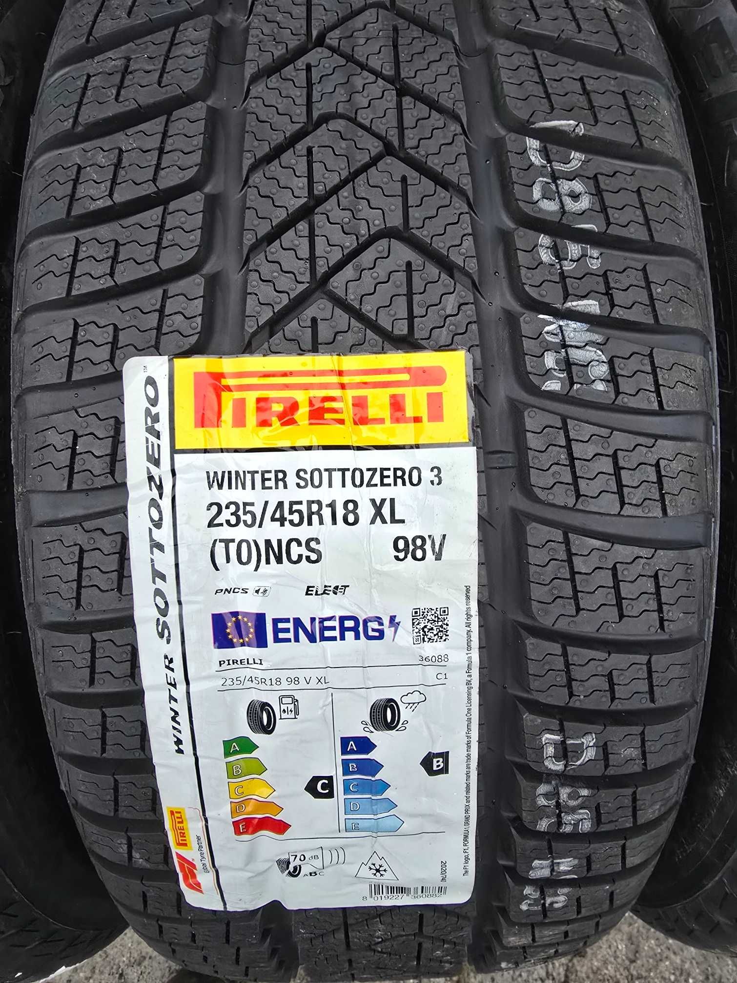 Anvelope Pirelli Sottozero 3 TO NCS  235/45R18 98V 2024 IARNA