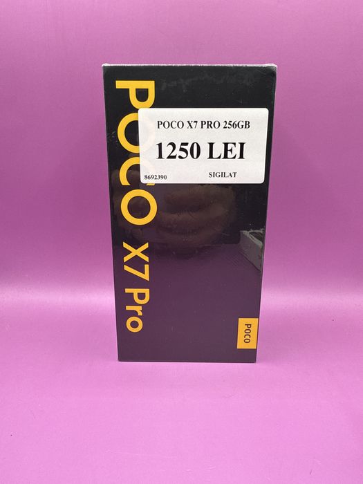 Poco X7 Pro 256gb sigilat •Matei Amanet Crangasi•86923