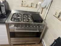Aragaz profesional Boretti+hota inox- calitate premium
