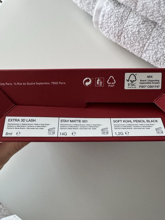 Set Rimel gene creion dermatograf pudra mata