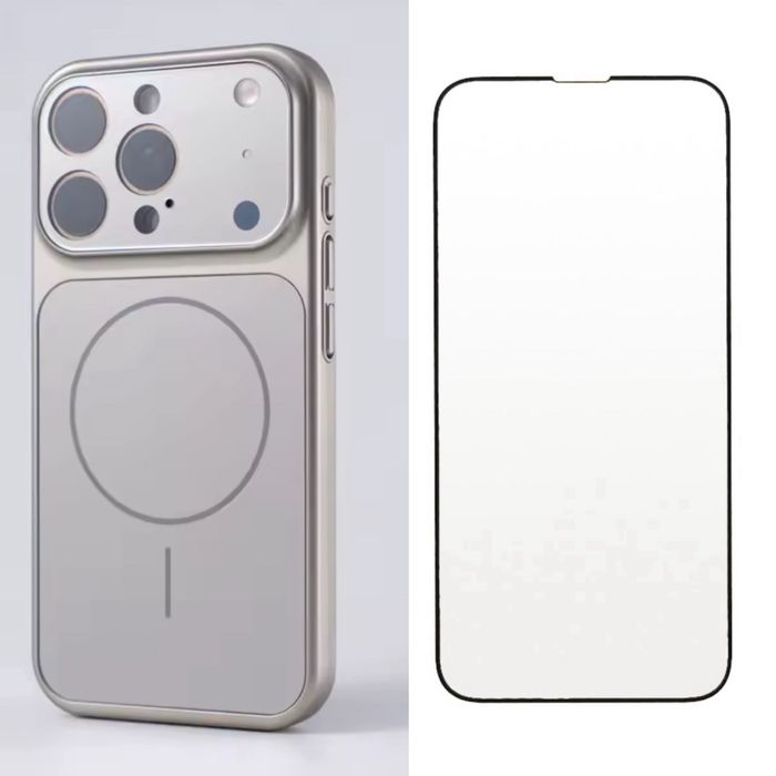 Husa MagsLens si Folie Sticla Clara - Iphone 17/17 PRO/17 PRO MAX/AIR