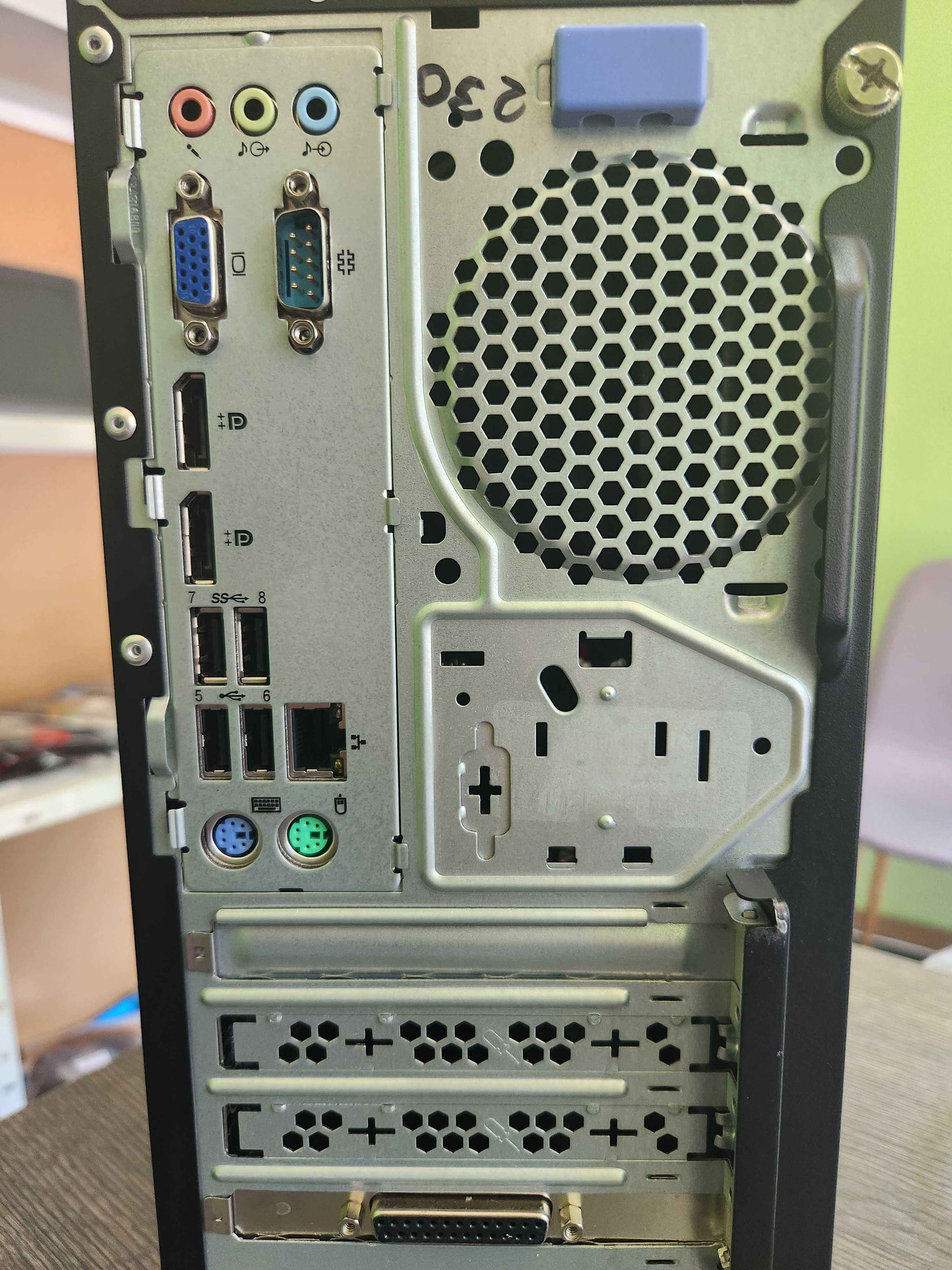 РАЗПРОДАЖБА! Lenovo M710t i3 6100 /8GB DDR4 /SSD 256 GB NVMe / 12м.