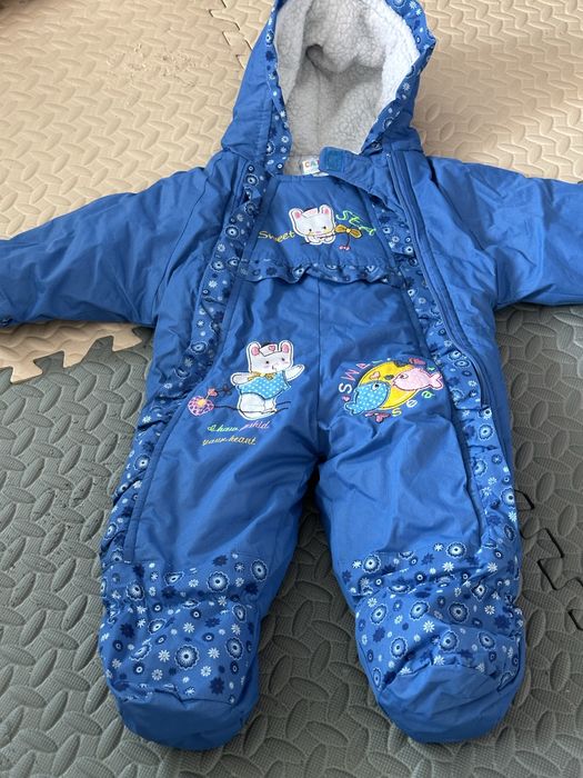 Комбинезон для малыша 0–6 мес