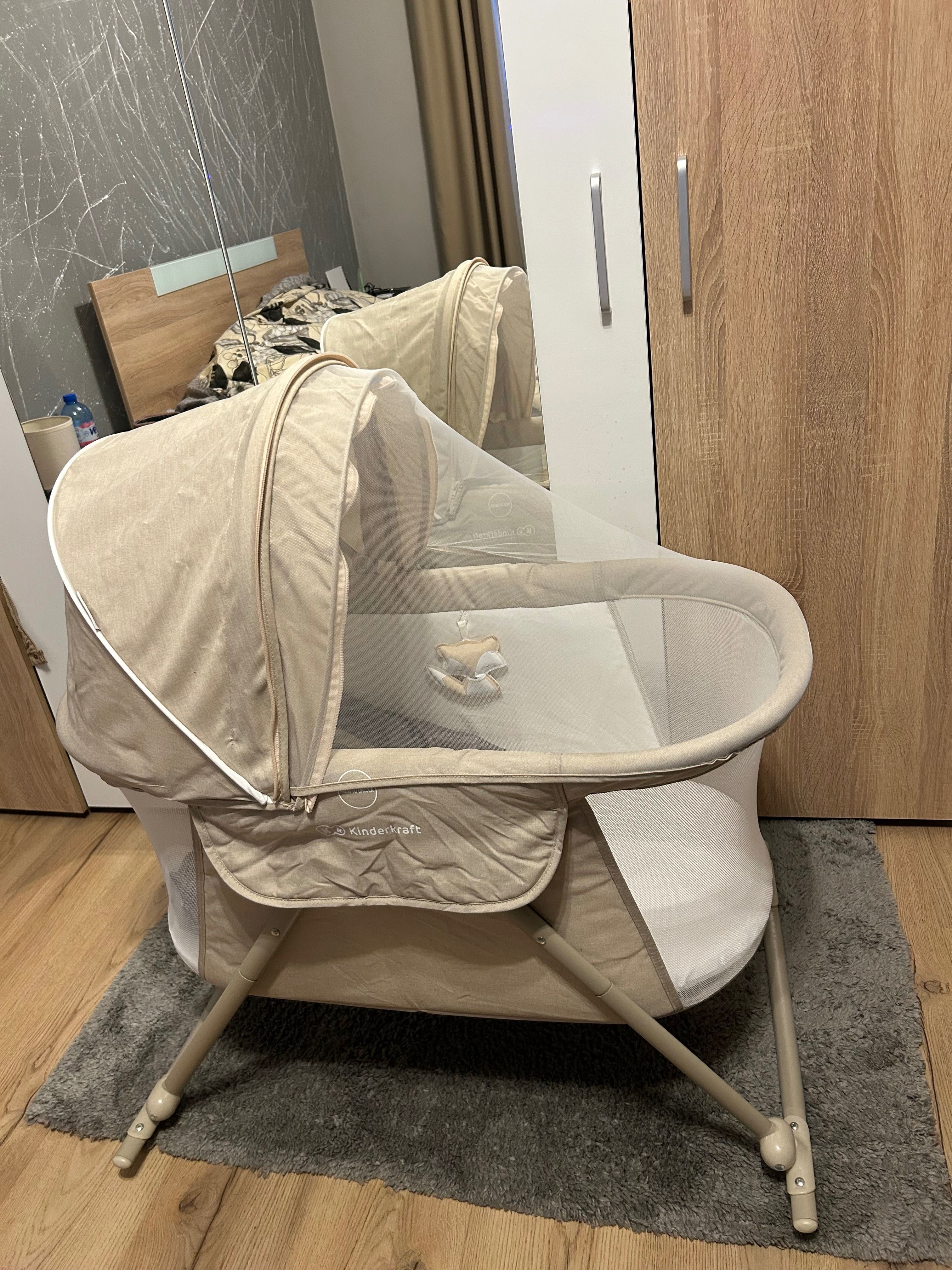 Бебешко легло Kinderkraft Lovi, Бежов