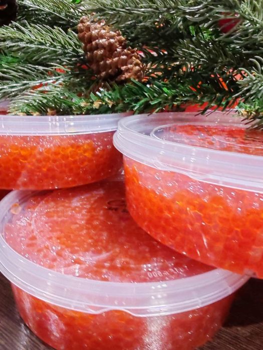 Лососевая икра:горбуши,кеты форели. Натуральная икра.