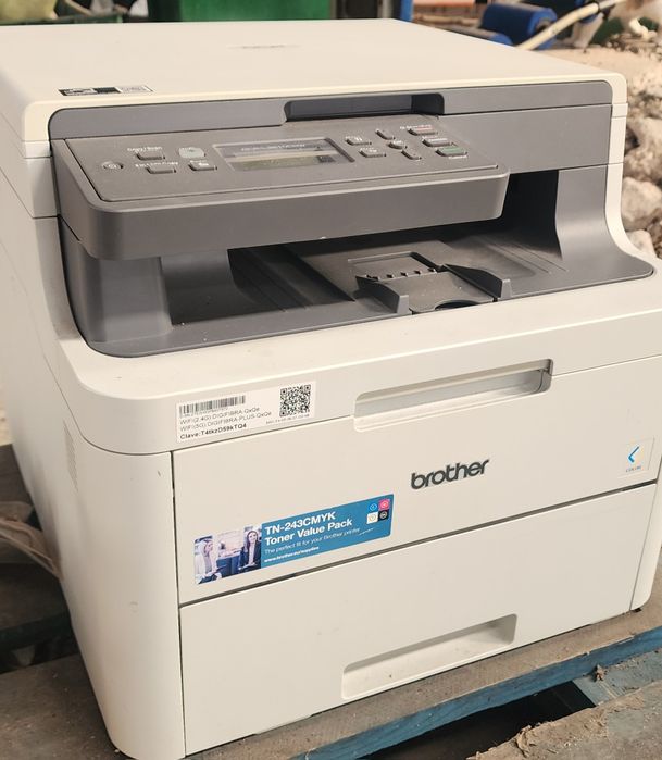 Imprimanta multifunctional laser color Brother DCP-L3510CDW,  Wireless