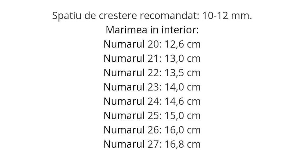 Ghete imblanite copii Bungaard, masura 20 (12.6cm)