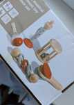 Set 5 Instrumente Muzicale Educative din Lemn, Pastel - Jucărie Montes
