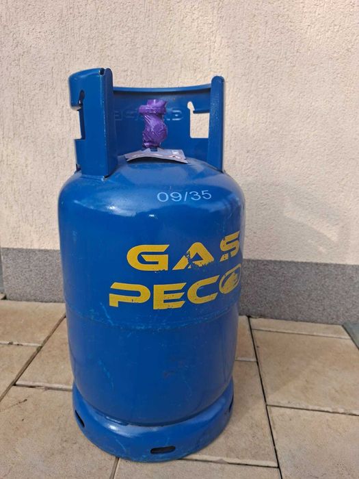 Butelie aragaz goală